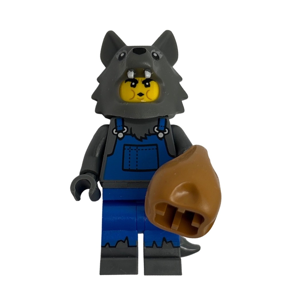 Lego Minifigure Series 23 Wolf Costume 71034 CMF Werewolf Halloween Little Red